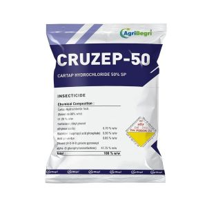 Agribegri Cruzep 50 - Cartap Hydrochloride 50% SP Insecticide 250 Gm Pack of 1 - 250 gm - 250 gm - Cartap Hydrochloride 50% SP