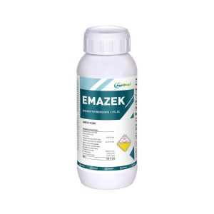 Agribegri Emazek - Emamectin Benzoate 1.9% EC 500 Ml Pack of 1 - 500 mL - 500 mL - Emamectin Benzoate 1.9% EC